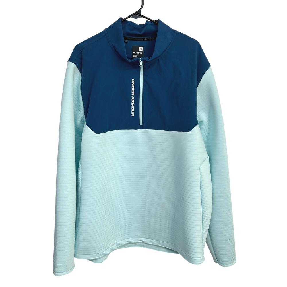 Under Armour Storm Golf 1/4 Zip Pullover XXL Blue Sporty Athleisure